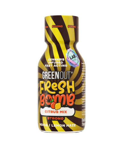 Konopný shot GREEN OUT® Fresh Bomb Citrus Mix