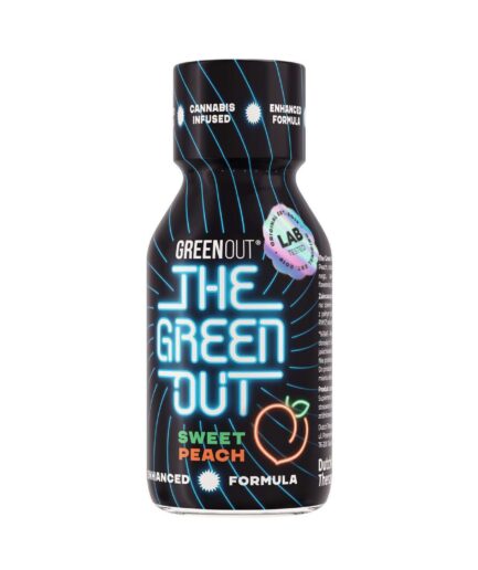 Konopný shot The Green Out®, Mango Mint